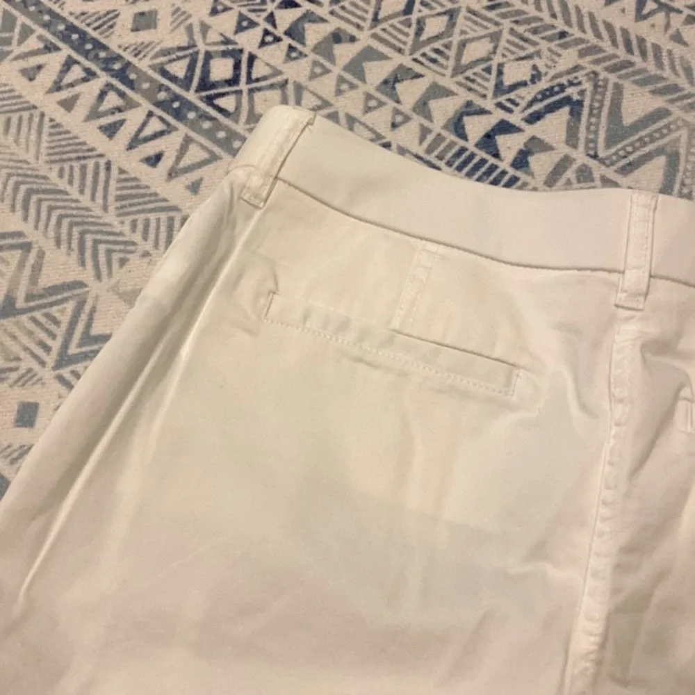 Chico’s White Bermuda Shorts